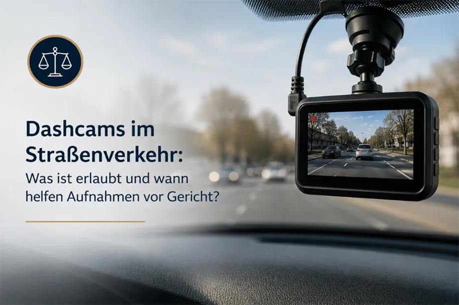 Dashcams im Straßenverkehr